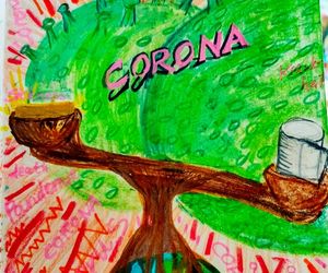 Bildnerische Gedanken zu Corona